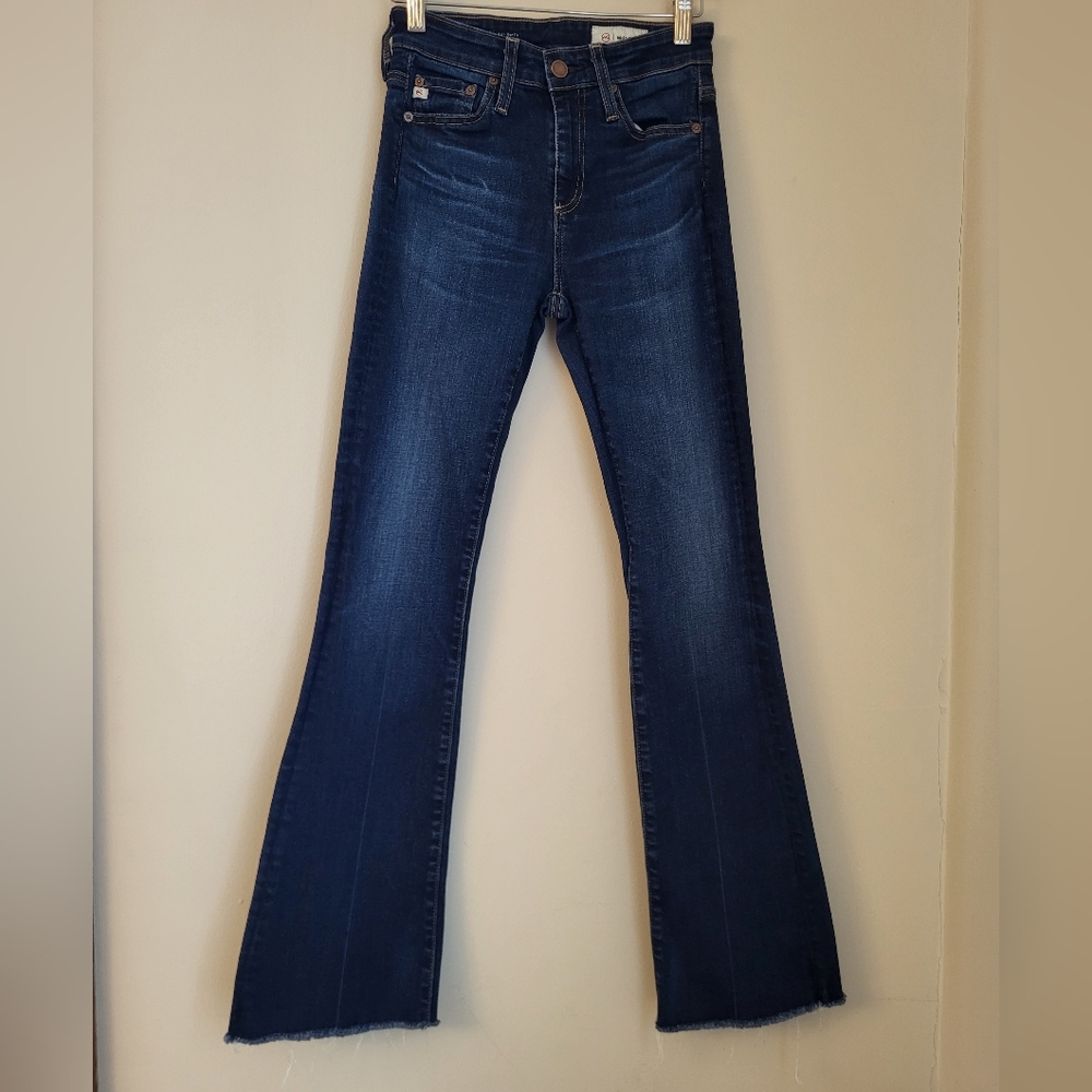 AG Adriano Goldschmied Jeans Farrah Boot, High Rise, 24x32